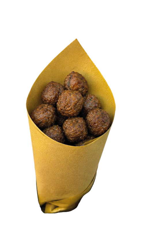 Polpette al Tordo Matto in cartoccio